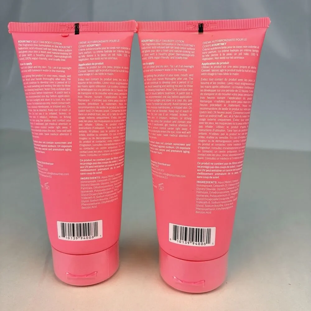 Kourtney self tan